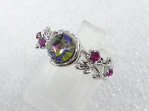 色石　指輪(8号)